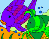 Coloring page Fish painted bycharlotte