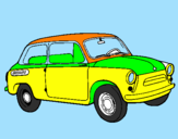 Coloring page Classic car painted byRyan