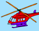 Coloring page Helicopter  painted bysantiago   Ariza