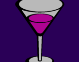Coloring page Cocktail painted bysumer