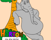 Coloring page Horton painted byMarga