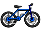 Coloring page Bike painted bydaniel