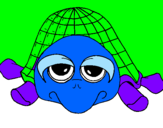 Coloring page Turtle painted byben10