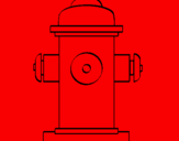 Coloring page Fire hydrant painted byMICAELA56