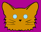 Coloring page Cat painted byAshley