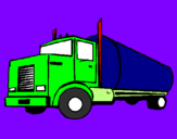 Coloring page Tanker painted byshorty