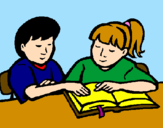 Coloring page Students painted bylove45791