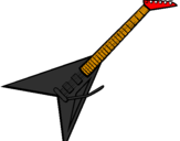 Coloring page Electric guitar II painted byvdhfhds1d