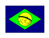 Coloring page Brazil painted byGianluca