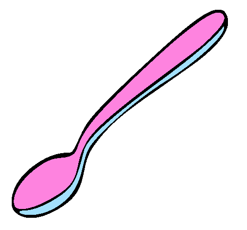 Coloring page Spoon painted byALEJANDRAneco