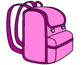 Coloring page Backpack painted byALBA