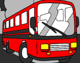 Coloring page Bus painted byflorian