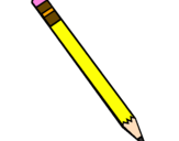 Coloring page Pencil III painted byantonette
