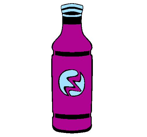 Coloring page Soft-drink bottle painted bylaura