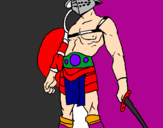 Coloring page Gladiator painted byjavier