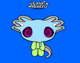 Coloring page Mostro 3 painted bymarina
