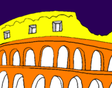 Coloring page Colosseum painted bygFFFDbor