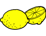 Coloring page lemon painted bylemon
