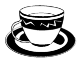 Coloring page Cup of coffee painted byK1A and K1B