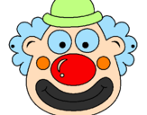 Coloring page Clown painted bykayleigh