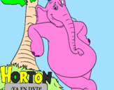 Coloring page Horton painted byemily