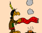 Coloring page Smoke signals painted byWyatt