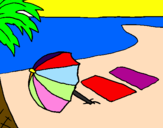 Coloring page Summer 4 painted byjennybu