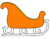 Coloring page Sleigh painted bymatthew