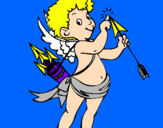 Coloring page Cupid painted byShannon