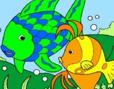 Coloring page Fish painted bypuppy