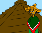 Coloring page Mexico painted byRachell A.