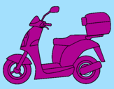 Coloring page Autocycle painted bylaiaruiz