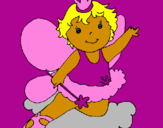 Coloring page Fairy painted bytalyn pirrello