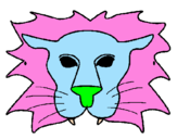 Coloring page Lion painted byALEJANDRAneco