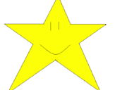 Coloring page Star painted byivan