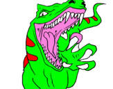 Coloring page Velociraptor II painted bydulce