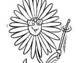 Coloring page Flower painted byFOFO
