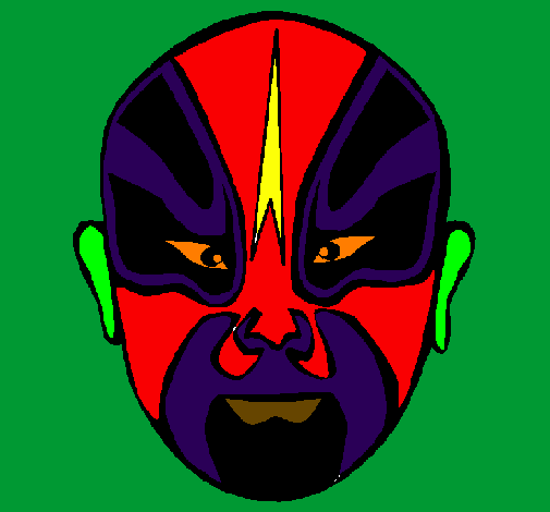 Coloring page Wrestler painted byivan