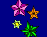 Coloring page Snowflakes painted byilia   monica
