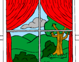 Coloring page Window painted bymikiliu