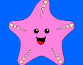 Coloring page Starfish painted bylucasnr