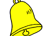 Coloring page Bell painted bynice