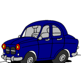 Coloring page City car painted bygabi