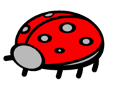 Coloring page Ladybird painted byFLORA