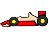 Coloring page Formula 1 painted byeduardo