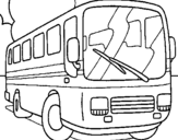 Coloring page Bus painted byogit8yut