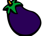 Coloring page Aubergine II painted byGRIGOR
