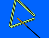 Coloring page Triangle painted bydamaris