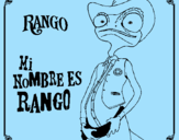 Coloring page Rango painted byMargot