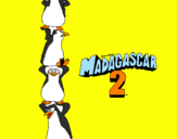 Coloring page Madagascar 2 Penguins painted bykaren$$